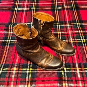 Moonshine Zip up Boots 10d